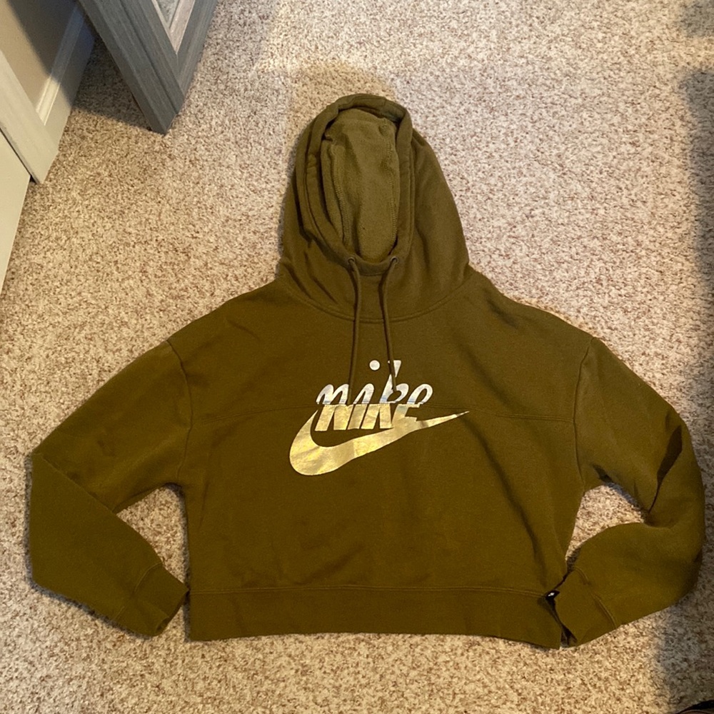 Nike women's cropped hoodie